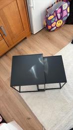 2 tafeltjes, Ophalen, Gebruikt, 50 tot 100 cm, Rond