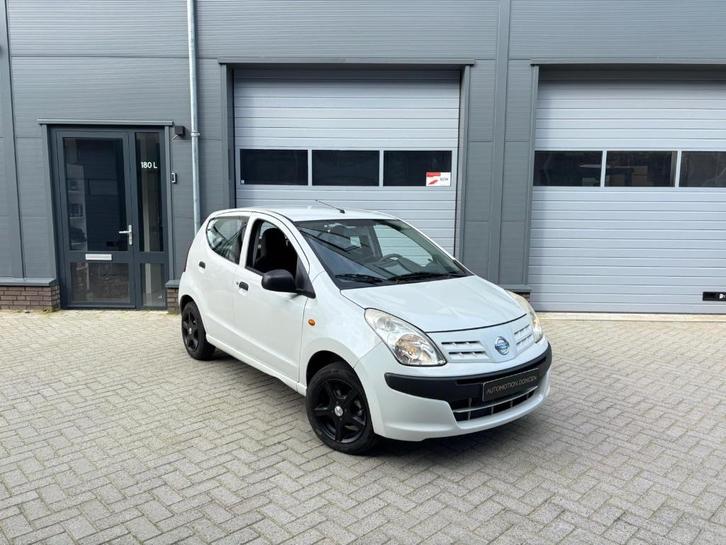 Nissan Pixo 1.0 50KW 5D 2010 Wit, Auto's, Nissan, Bedrijf, Pixo, ABS, Lichtmetalen velgen, Radio, Benzine, Euro 5, A, Hatchback