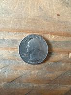 Amerikaanse Quarter Dollar munt 1980, Ophalen of Verzenden, Noord-Amerika, Losse munt