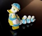Marx Charmore Co Mother Duck with Ducklings Walking Toy, Ophalen of Verzenden, Donald Duck, Gebruikt, Beeldje of Figuurtje