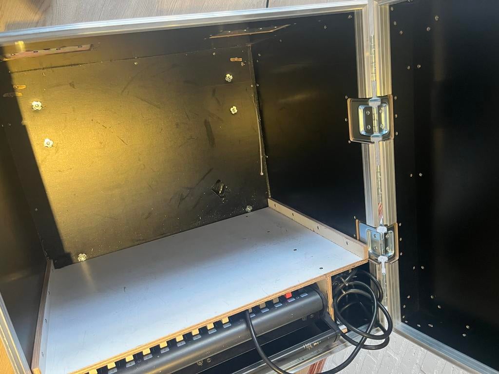 Yamaha Mengpaneel MG16/4 met Flightcase - Gebruikt, Goede St, Muziek en Instrumenten, Mengpanelen, Ophalen of Verzenden, Gebruikt