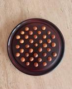 Houten solitaire spel, Ophalen of Verzenden, Zo goed als nieuw