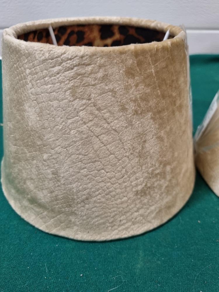 lampenkapjes goud kleurig met prent, Huis en Inrichting, Lampen | Lampenkappen, Ophalen of Verzenden, 'T Olde Gre-j, Info@toldegrej.nl