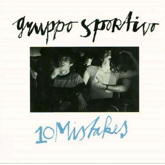 Gruppo Sportivo - 10 Mistakes LP, Cd's en Dvd's, Vinyl | Pop, Ophalen, Zo goed als nieuw, 10 inch