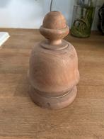 ANTIEK HOUTEN ORNAMENT MOOIE VORM DECO, Ophalen of Verzenden