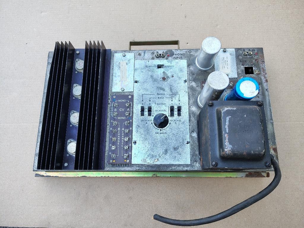 Versterker 550 Wurlitzer 3400/ 3410/3460 (1970) jukebox, Verzamelen, Verzenden, Gebruikt, 1950 tot 1960, Seeburg