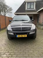 SsangYong Rexton 2.3 E AUT 2005 Zwart, Auto's, Automaat, Stof, 4 cilinders, Zwart