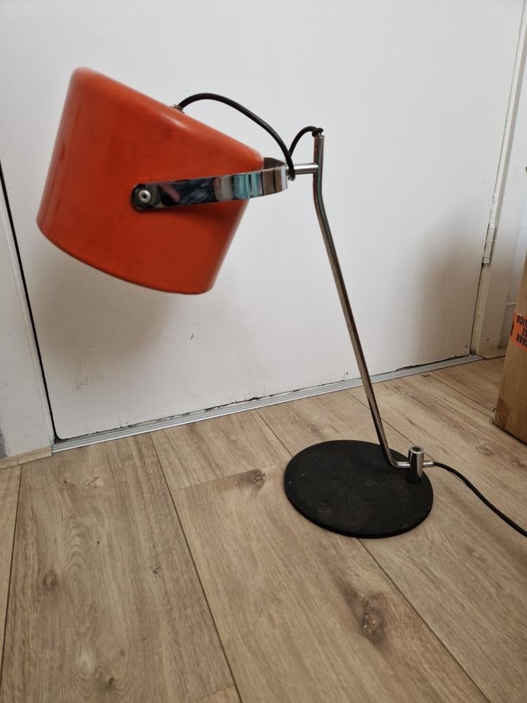 Vintage tafellamp J.J.M Hoogervorst voor Anvia, Ophalen of Verzenden, Zo goed als nieuw, Minder dan 50 cm