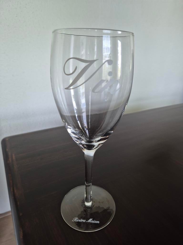 Rivera maison 4 wijnglazen €10,00, Verzamelen, Glas en Borrelglaasjes, Ophalen of Verzenden, Zo goed als nieuw, Overige typen