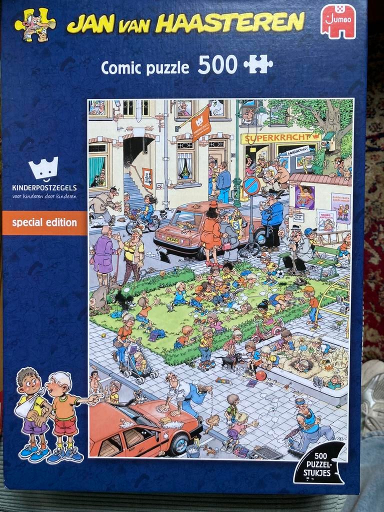 Jan v haasteren kinderpostzegels, Ophalen of Verzenden, 500 t/m 1500 stukjes, Gebruikt