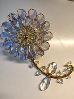 Vintage Palwa lamp, iriserende kristallen, Ophalen of Verzenden