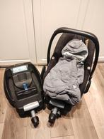 Maxicosi pebble + 2x easybase 2 + voetenzak, Ophalen of Verzenden, Gebruikt, Maxi-Cosi, Autogordel