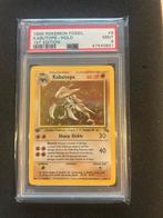 9/62 fossil kabutops 1st psa 9, Ophalen of Verzenden, Zo goed als nieuw, Foil