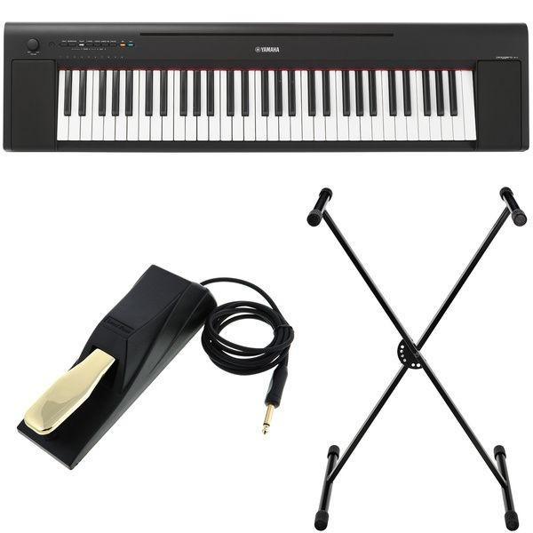Yamaha NP-15 Piaggero Black Set, Muziek en Instrumenten, Keyboards, Zo goed als nieuw, 61 toetsen, Yamaha, Ophalen