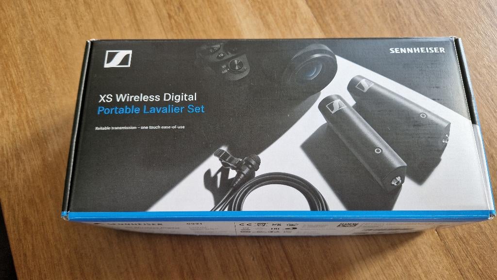 NIEUWE Sennheiser XS Wireless Digital Lavier Set ar 508488, Muziek en Instrumenten, Microfoons, Ophalen of Verzenden, Nieuw, Overige typen