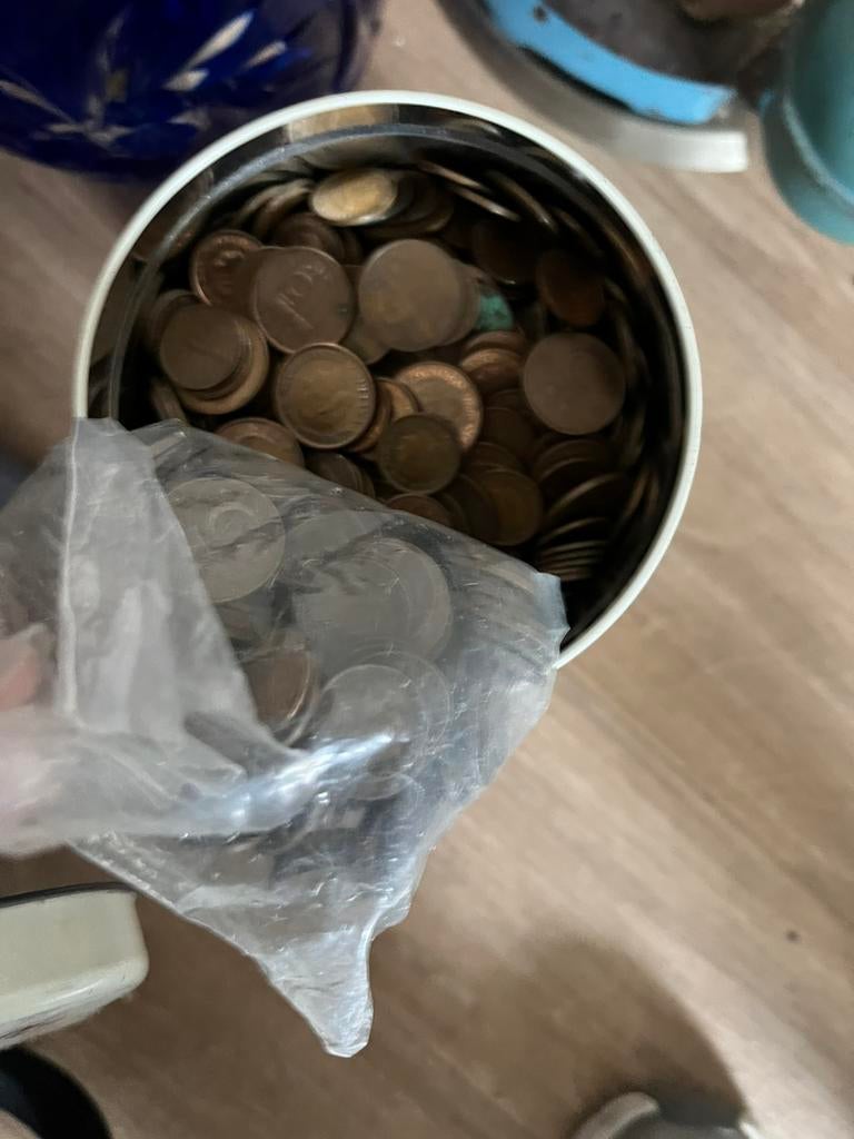 6/7 kilo nederlandse centen, Postzegels en Munten, Ophalen of Verzenden, Koningin Wilhelmina, 1 cent