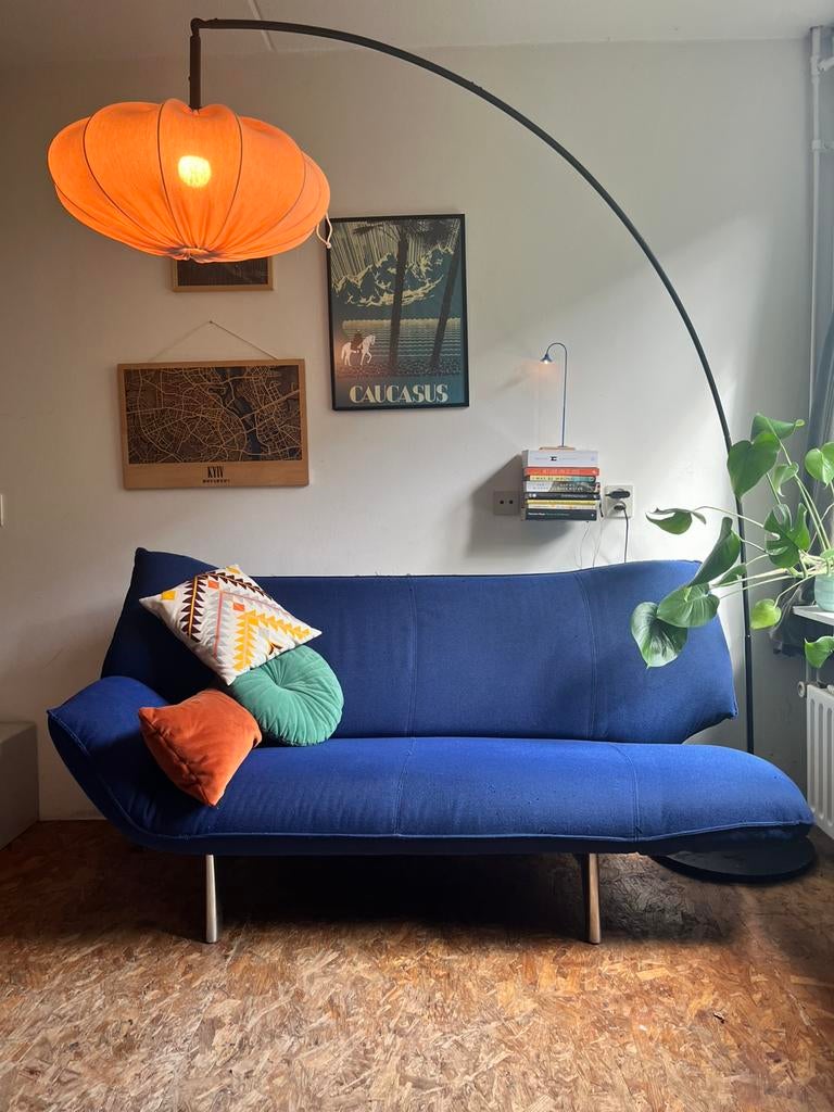 Iconische Leolux Tango designbank, opnieuw gestoffeerd, Ophalen, Gebruikt, Design, Minder dan 100 cm