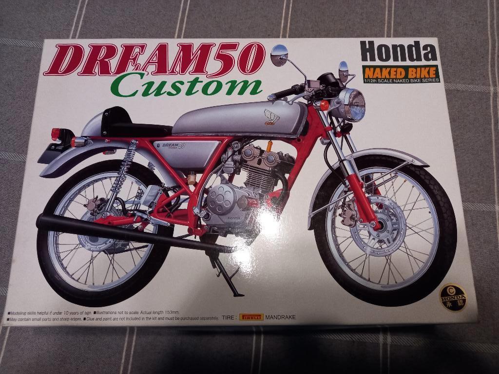 Honda dream 50 ac15 modelbouwdoos 1/12, Hobby en Vrije tijd, Modelbouw | Auto's en Voertuigen, Nieuw, Ophalen, Overige merken