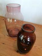 Twee Bombyxx glazen vazen., Overige kleuren, Nieuw, Ophalen of Verzenden, Glas