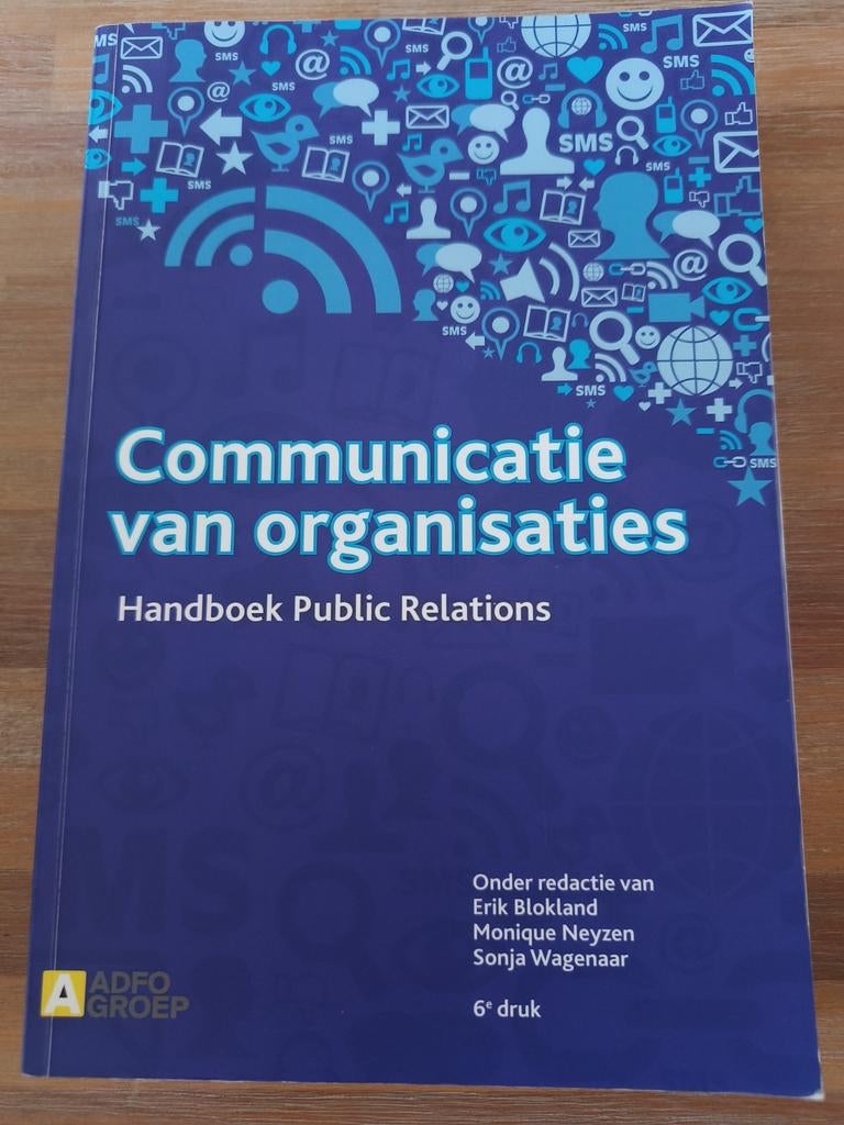 Communicatie van organisaties, Boeken, Ophalen of Verzenden, Zo goed als nieuw, Sociale wetenschap