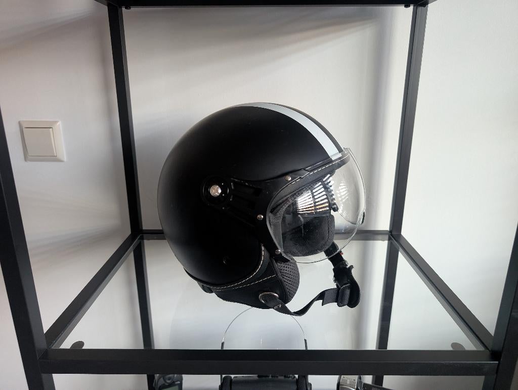 Vinz helm met Vinz beschermcover, Fietsen en Brommers, Brommerhelmen, Gebruikt, Extra small of kleiner, Ophalen of Verzenden