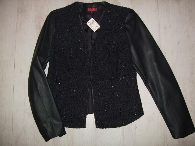 nieuw colbert met glitter en skai van Liv mt 40, Maat 38/40 (M), Zwart, Nieuw, Ophalen of Verzenden