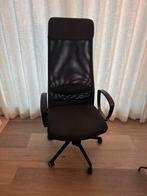 Comfortable black office chair in good condition, Ophalen, Gebruikt, Zwart, Bureaustoel