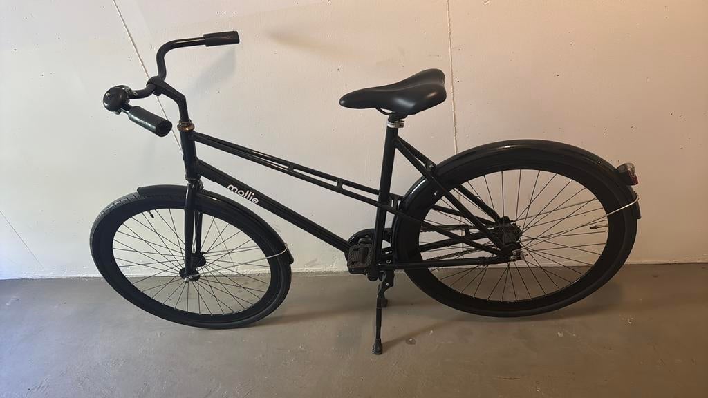 Veloretti black edition caferacer damesfiets, Terugtraprem, Zo goed als nieuw, 50 tot 53 cm, Ophalen