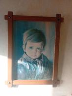 “Huilend Kind” gesigneerd Giovanni Bragolin (reproductie), Ophalen of Verzenden, Zo goed als nieuw, Schilderij