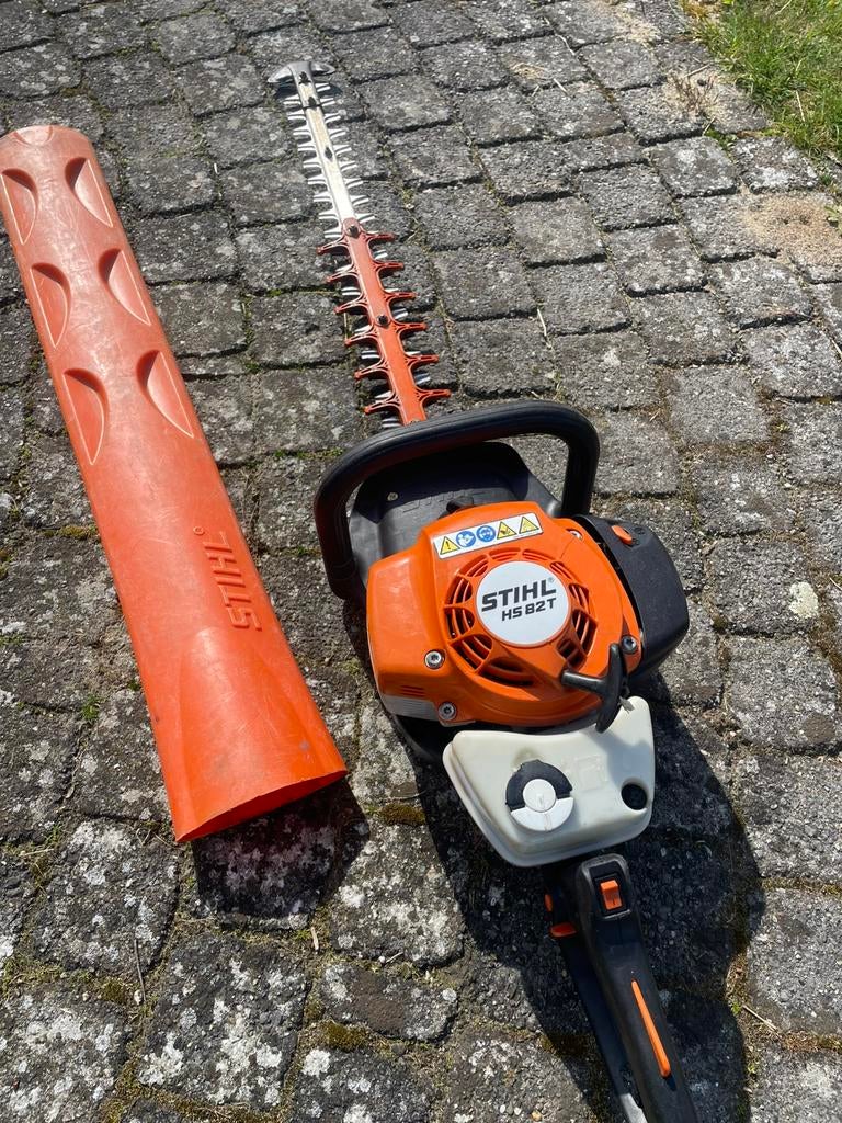Stihl HS82T Heggenschaar, Ophalen of Verzenden, Zo goed als nieuw, Benzine