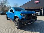 Chevrolet Silverado ZR2 6.2L V8 pick-up bedrijfswagen, Automaat, Blauw, Leder, Vierwielaandrijving