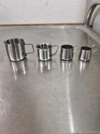 kannen mini rvs vier stuks, Ophalen of Verzenden, 'T Olde Gre-j, Info@toldegrej.nl, Endepoelstraat 20f Didam