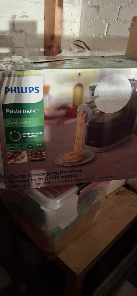 Philips Pastamaker Viva Collection - Verse Pasta in Minuten, Ophalen of Verzenden