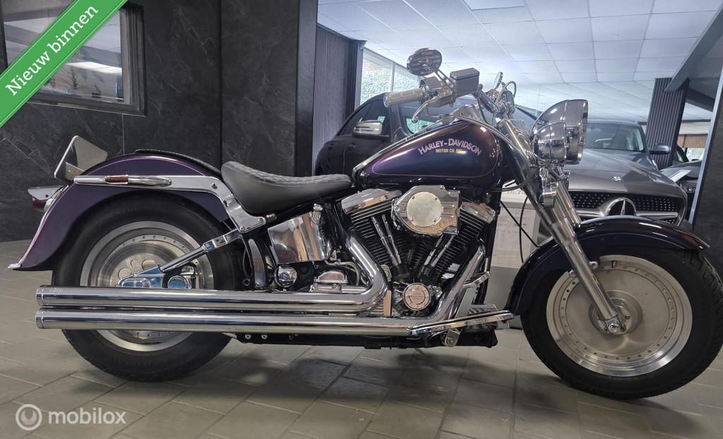 Harley Davidson FLSTF Fatboy Fat Boy 1e Eigenaar NL. Motor, 1340 cc, Chopper, Bedrijf, 12 t/m 35 kW