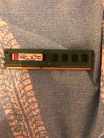 Kingston 2GB DDR3 1333MHz RAM Geheugen, Computers en Software, RAM geheugen, Gebruikt, DDR3, Ophalen of Verzenden, Desktop