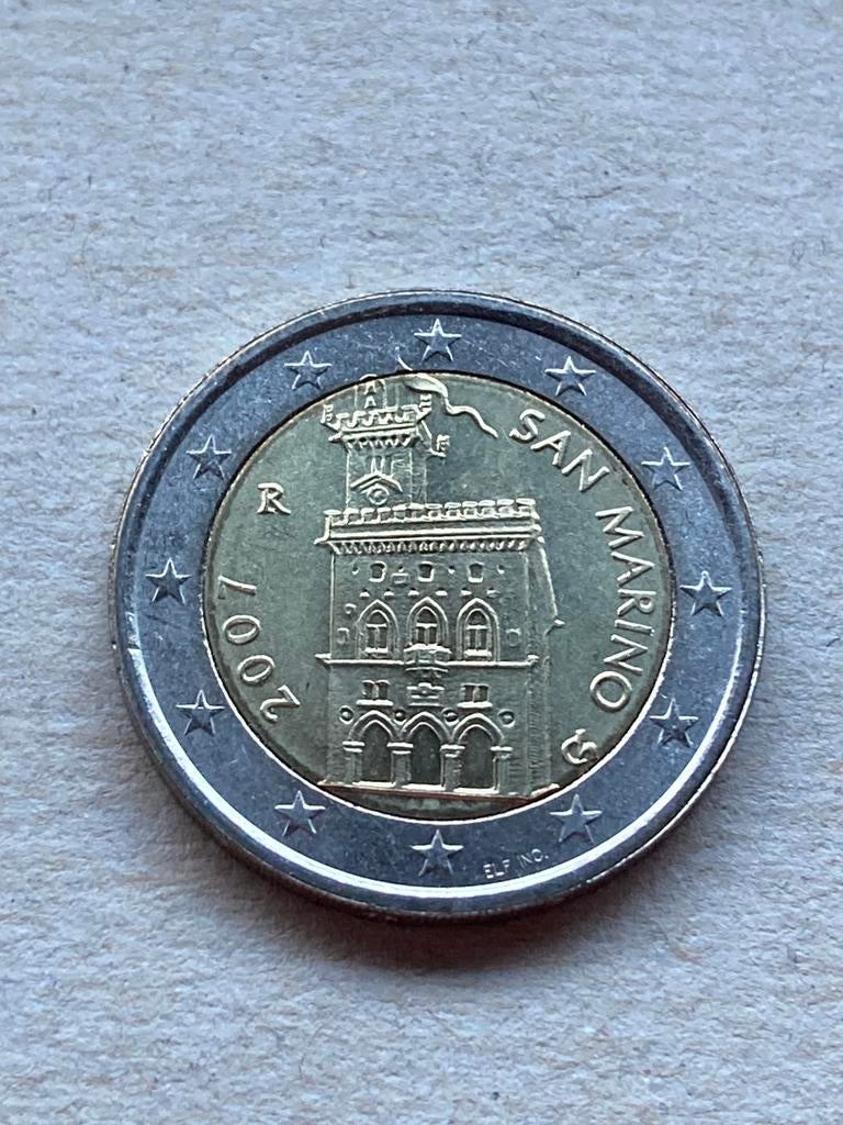 San Marino 2 euro 2007, Postzegels en Munten, Munten | Europa | Euromunten, Ophalen of Verzenden, San Marino, 2 euro