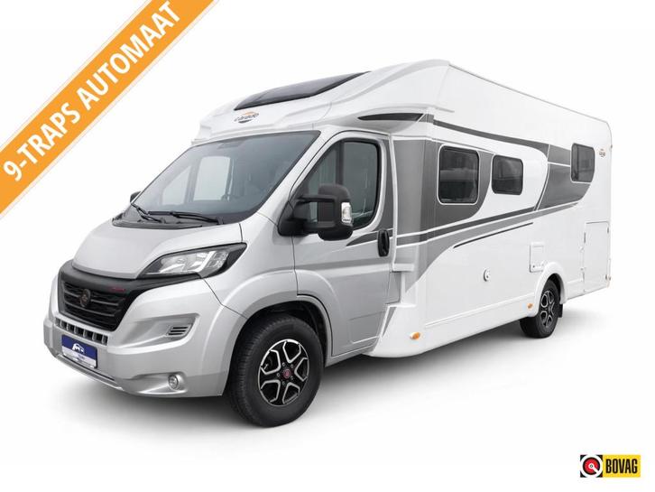 Carado T459 Face to Face queensbed 4p, Caravans en Kamperen, Campers, Bedrijf, tot en met 4, Half-integraal, Carado, Fiat, Diesel