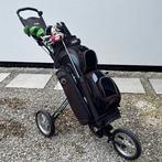 Meer dan complete golfset met opvouwbare golfkar, Ophalen, Gebruikt, Golfkar, Overige merken