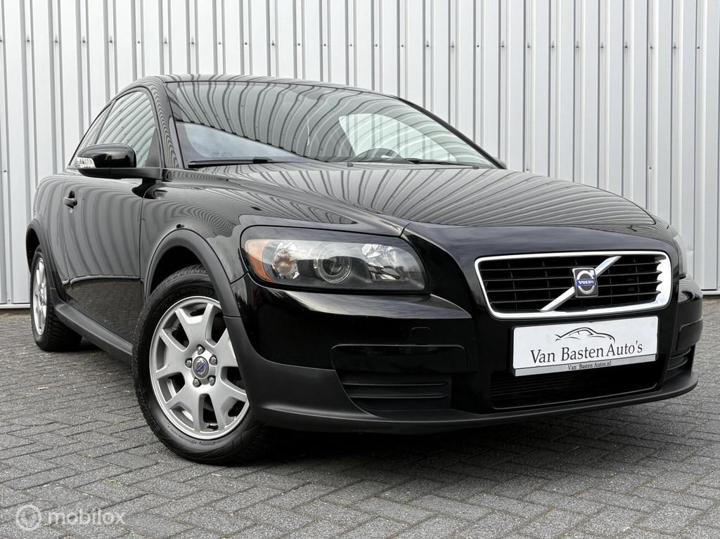 Volvo C30 2.4i 170pk | Automaat | Leder | Youngtimer | 2008, 1325 kg, Gebruikt, Zwart, 4 stoelen