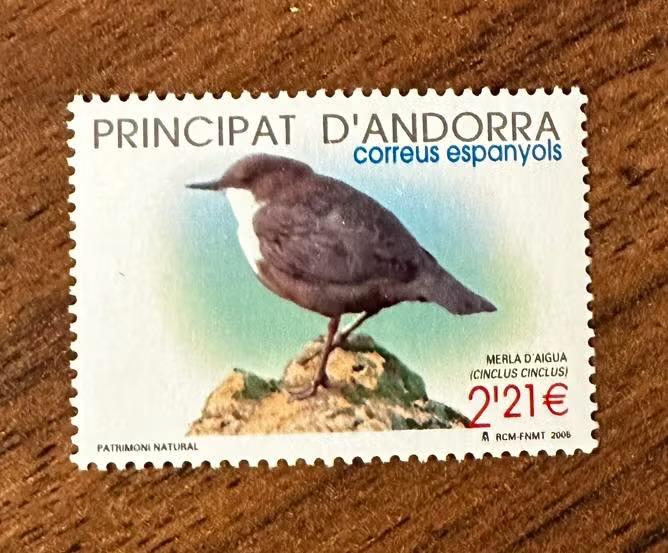 Spaans Andorra 2005 vogels postfris, Ophalen of Verzenden, Postfris