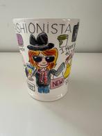 Blond Amsterdam mok ‘Fashionista’, Gebruikt, Blond Amsterdam, Keramiek, Ophalen of Verzenden