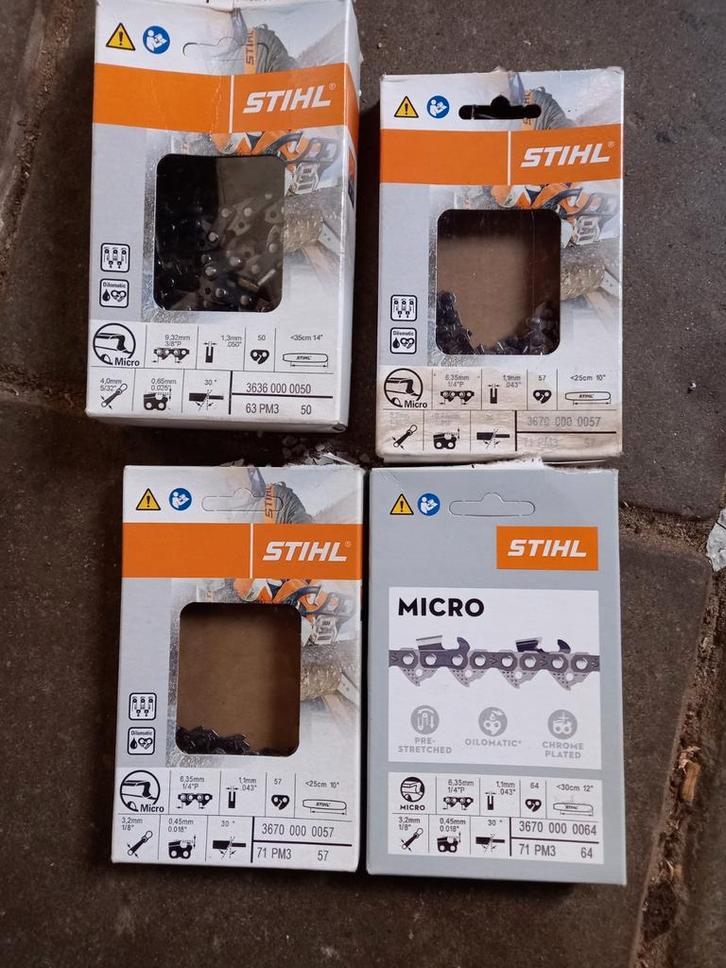 Nieuwe Stihl Zaagkettingen - Diverse Maten, Tuin en Terras, Handzagen, Nieuw, Overige typen, Ophalen