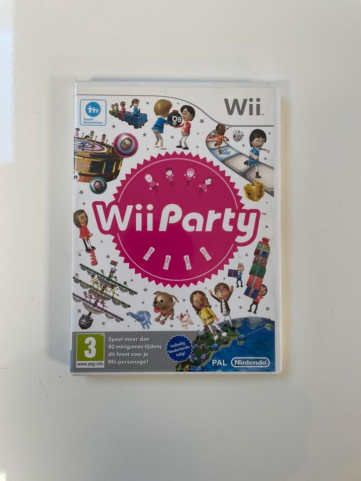 Wii party game, Spelcomputers en Games, Games | Nintendo Wii, Zo goed als nieuw, Overige genres, 3 spelers of meer, Vanaf 3 jaar