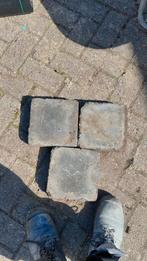 Gratis 20x20 antraciet tegels, Tuin en Terras, Ophalen of Verzenden