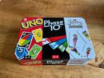 Verzamelblik met 3 spellen o.a. Phase 10, Ophalen of Verzenden, Zo goed als nieuw
