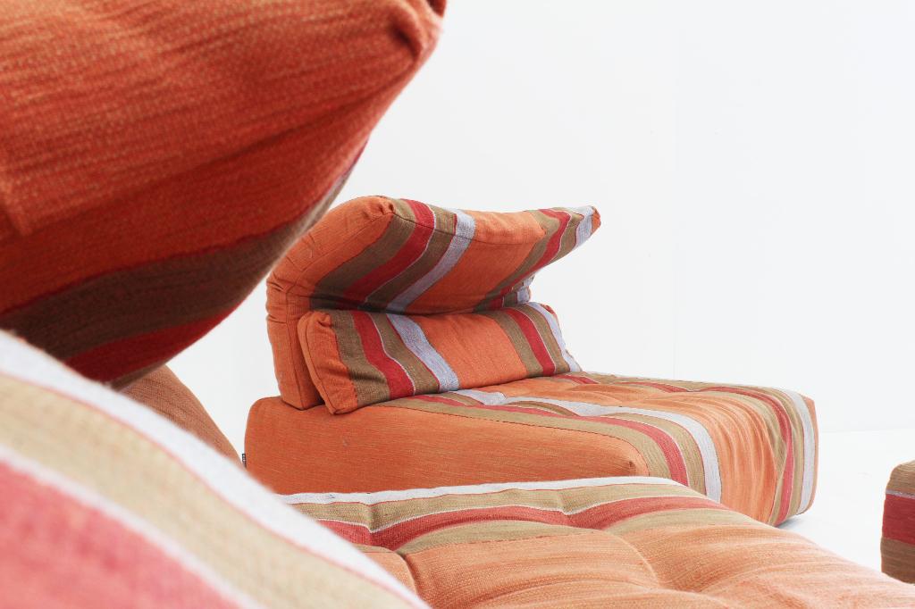 Vintage Roche Bobois Voyage Immobile modulaire sofa, 250 tot 300 cm, Gebruikt, Vintage, Driepersoons