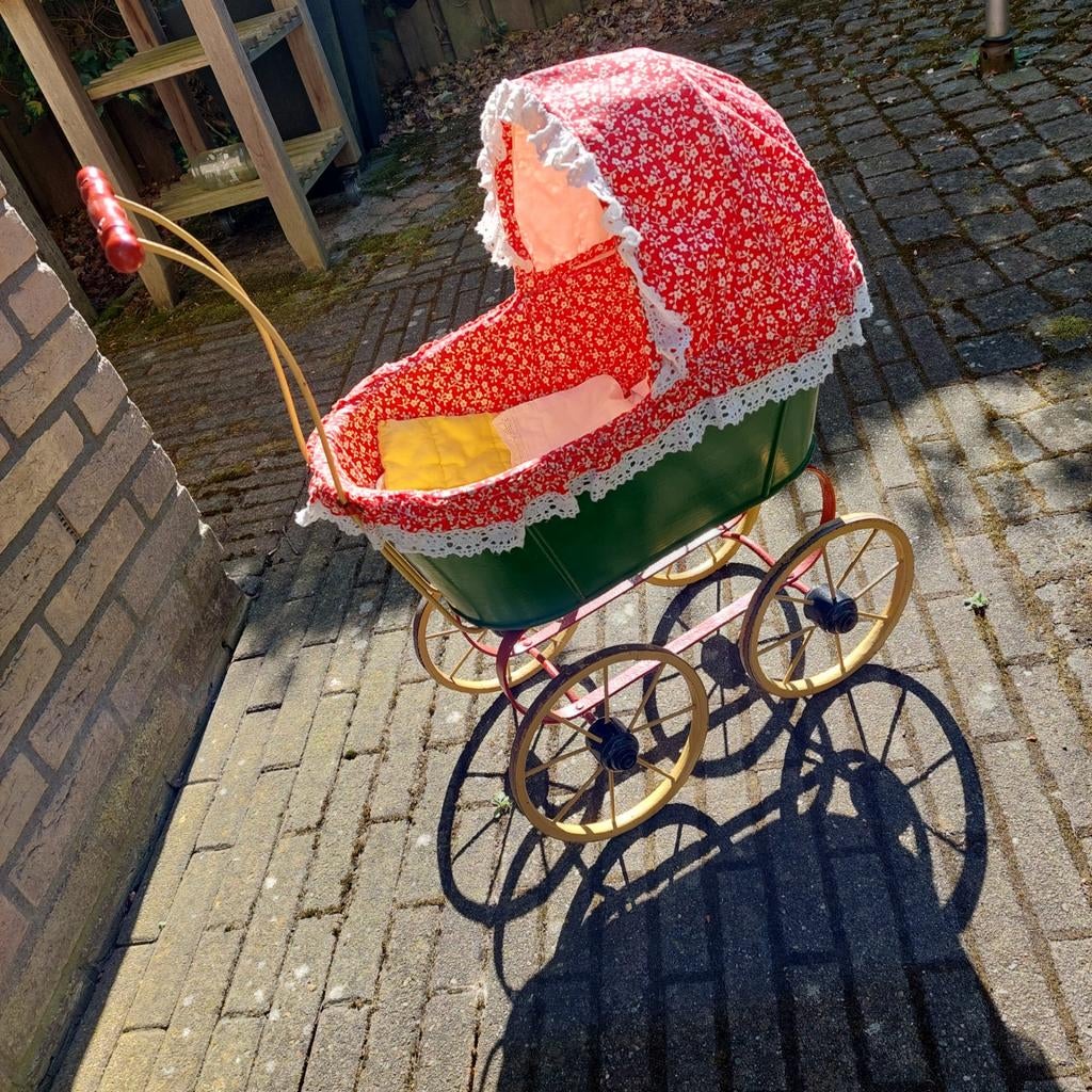 Vintage poppenwagen, Ophalen, Gebruikt, Babypop