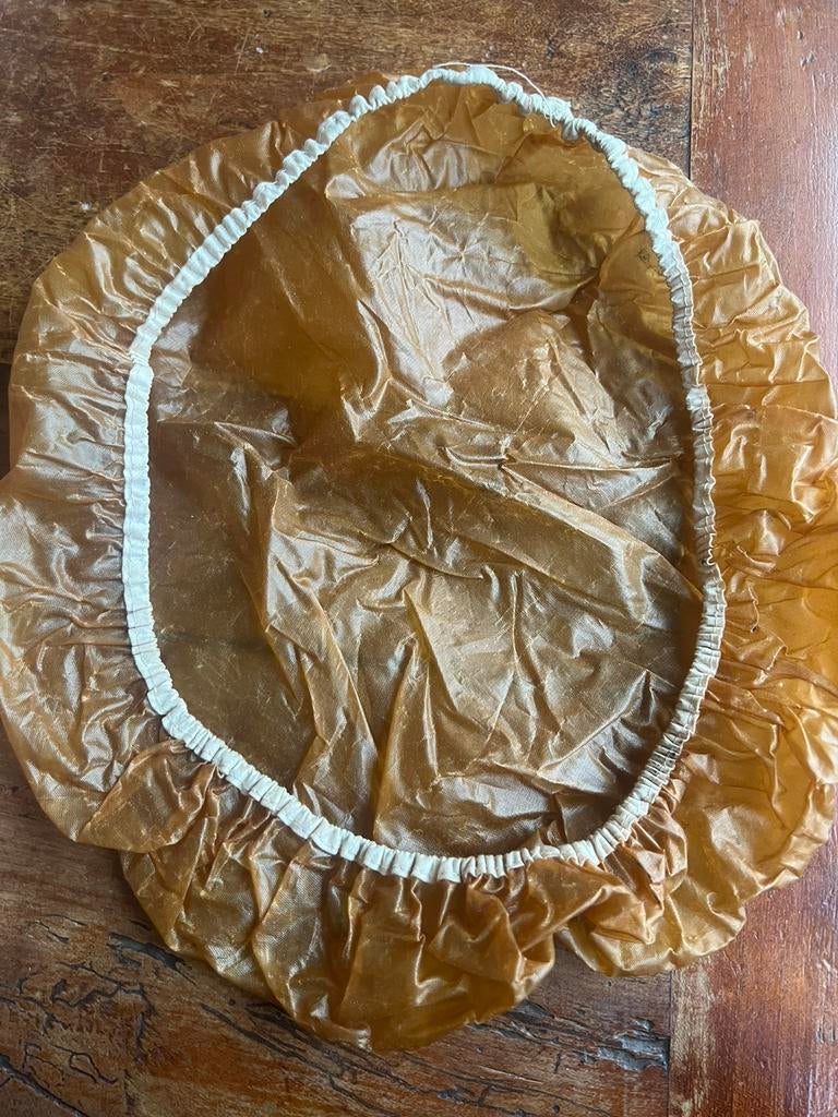 WO2 Amerikaans Rain Cover voor Visor Cap Pet, Amerika, Ophalen of Verzenden, Helm of Baret