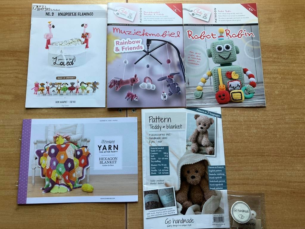 Mooie Haakpatronen, Ophalen of Verzenden, Zo goed als nieuw, Haken, Patroon of Boek