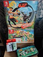 Nintendo Switch Animal Crossing Editie + Extra's, Spelcomputers en Games, Spelcomputers | Nintendo Switch, Met games, Zo goed als nieuw